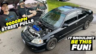 K20 Swap Honda Civic is Something VERY SPECIAL