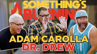 Something’s Burning S3 E6: Dr. Drew, Adam Carolla, and I Talk Keto and Make Sea Bass