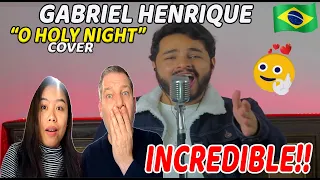 Gabriel Henrique "O Holy Night" cover 🥰🙏|Dutch Couple REACTION