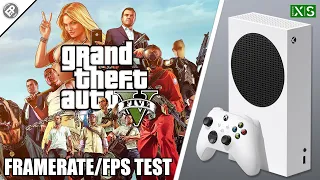 GTA 5/V - Xbox Series S Framerate/FPS Test (Counter)