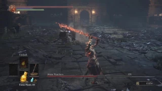 Dark souls lll - the soul of cinder vs the abyss watchers