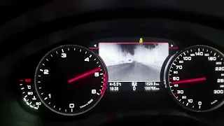 Acceleration of AUDI A6 C7 3.0 TDI QUATTRO LIMO CDUC STAGE 2 320PS/700NM Launch Control 0-100 KM/H