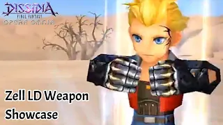 【DFFOO】Zell LD Weapon Showcase