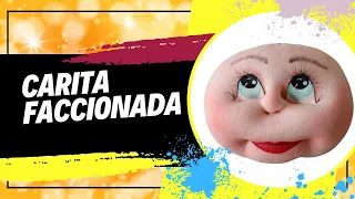 Caritas faccionadas paso a paso - Caras en técnica soft - Muñeca de tela - Nuevas técnicas