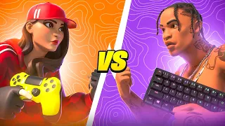 La REVANCHE du 40 MANETTE VS 40 CLAVIER SOURIS avec WAZZ sur FORTNITE ! ⚔️ (Spécial no build)