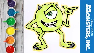 Monsters Inc | Easy Drawing & Colouring | #disneypixar #disneypixarup #monsters #monstersinc