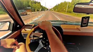 POV Еду на МОСКВИЧЕ под ЦОЯ "Кончится лето". POV TEST DRIVE