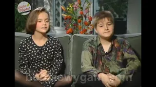 Christina Ricci & Jimmy Workman "The Addams Family" 10/26/91 - Bobbie Wygant Archive