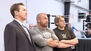 Hinter den Kulissen: Ein Tryout im WWE Performance Center