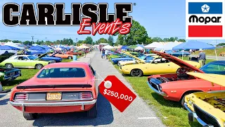 INSANE Mopar Prices!! Automotive Swap Meet Walkthrough | Carlisle 2023 FULL