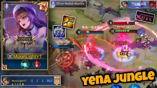 Yena Pro Jungle Gameplay + Commentary | Yena Is Absolute Insane | Arena of Valor Yena Moonlight