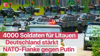 Deutschland stärkt NATO-Flanke gegen Putin