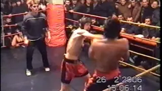 kik-boxing REVI ONIANI KLUBI,,KONDORI"(ponichala) VS SIXARULIDZE JIMSHERI 26.02.2006W.(DINAMO)