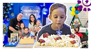 ANIVERSÁRIO HENRIQUE 5 ANOS - TEMA VIDEOGAME COM AMIGOS DE ORLANDO - FLÁVIA CALINA