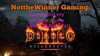 Diablo 2 Resurrected Comparing my old build to my new Tal Rasha Build!!