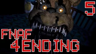 Five Nights at Freddy's 4 (NIGHT 5) ENDING- Manly Let's Play Pt.5