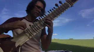 Raag Palas Kafi - Alap, Jor, Jhala  |  Michael Griska - Sitar