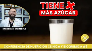 Leche Deslactosada Sube el Azúcar en Sangre - Conferencia # 2 Contra Enfermedades - Dr Benjamín PhD