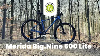 Merida Big.Nine 500 Lite: rower MTB XC