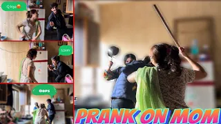 GHAR K BARTAN TOR DIYE😱|| AJ BOHAT MAR PARI MAMA SE🥺|| #prank #funnyvideo #viralvideo #familyvlog