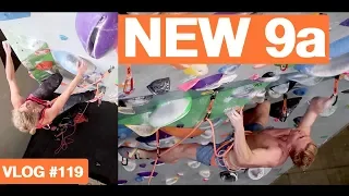 NEW 9A GYM CLIMB FT CECILIE SKOG | VLOG #119