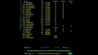 2013 FORMULA 1 ROLEX AUSTRALIAN GRAND PRIX (15-17 Mar 2013) - Race Live Timing