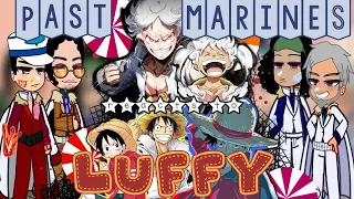 Past Marines + Garp react to Luffy Gear 5 || One piece || gacha club react