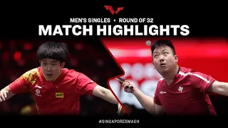 Wang Chuqin vs Eugene Wang | MS R32 | Singapore Smash 2023