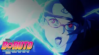 HD Quality | Team7 vs Boro | Sarada Uses Chidori | Boruto Episode 207 Eng Sub