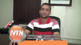 Estudiantes del tercer ciclo educativo de adultos recibirán pruebas nacionales en el día de mañana