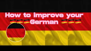 How to learn German incredibly fast | German|  #deutschlernen #language  #learngerman #sprint202212