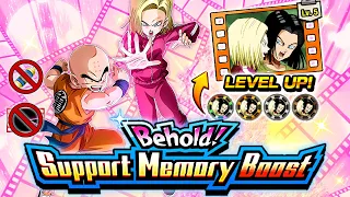 ALL MISSIONS NO ITEM RUN UNDER 6 TURNS | BEHOLD! SUPPORT MEMORY BOOST STAGE 5 | DBZ Dokkan Battle PL