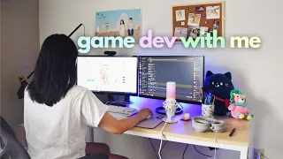 Day in the Life of a Game Developer | Cozy Productive Vlog