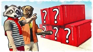 ЧТО ВНУТРИ ТРОЛЛЬ КОНТЕЙНЕРОВ! БИТВА ЗА КОНТЕЙНЕРЫ В GTA 5 ONLINE!!!