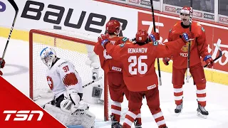 Russia vs. Switzerland WJC Highlights