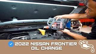2022 Nissan Frontier Oil Change Guide
