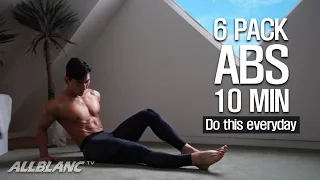 Do This Everyday To Lose Belly Fat (6 Pack ABS Tabata)ㅣ식스팩 만들기 필수 루틴! 10분만에 복부지방 태우기 타바타 운동ㅣ홈트레이닝