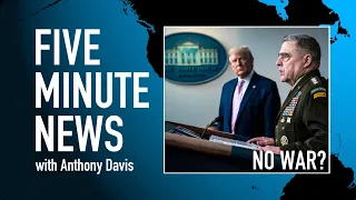 NO WAR under Trump? Former DHS staffer Miles Taylor exposes the truth. Anthony Davis reports.