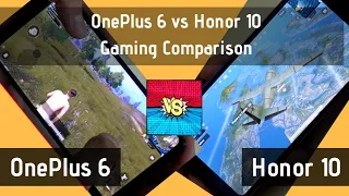 Honor 10 Vs OnePlus 6 Gaming Comparison