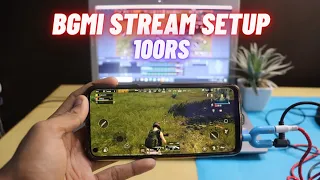 BGMI Live Stream Setup Pc at 100Rs With Internal Sound Captur | No Elgato