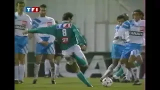 Marseille 2-0 ASSE - 8e de finale de la Coupe de la Ligue 1995-1996