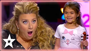 Unbelievable Audition! 6-Year-Old Lyvån Scribbles 600 Decimals! | Kids Got Talent