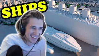 xQc Reacts to Fictional WATERCRAFTS Size Comparison