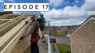 The Ultimate Roofing Square in use! Framing the Roof - The Home Extension - Episode 17