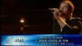 David Cook - The First Time ... American Idol Top 3 Finals
