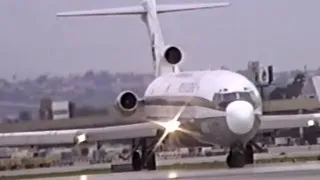 8 Minutes of 727's at LAX