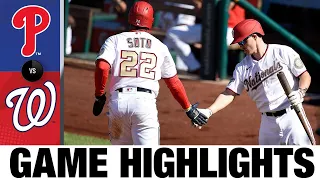 Austin Voth shines in the Nationals' 5-1 win | Phillies-Nationals Game Highlights 9/22/20