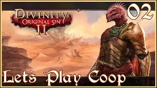 Lets Play DOS2 Co-op! Episode 02: The Beach! #DivinityOriginalSin2