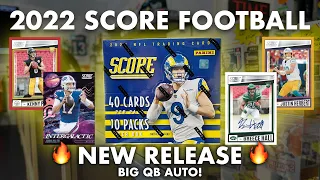 Opening 2022 Score Football Hobby Box 🔥 2022 Panini Score Football Hobby Box Review. NEW RELEASE!