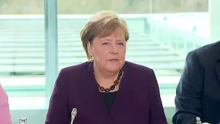 02.03.2020 - Angela Merkel - Treffen mit Migrantenverbänden zu den Morden in Hanau